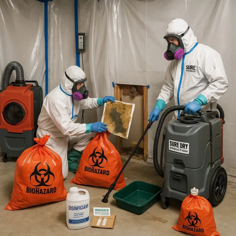 Contaminated Water Handling Protocols process in Metropolis, IL